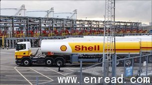 shell said the business was recovering from the lows seen in 2009
