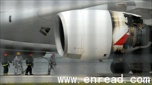 the engine explosion on one of the a380s sparked a global safety review
