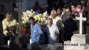 patricia acioli was buried on friday in her home town of niceroi